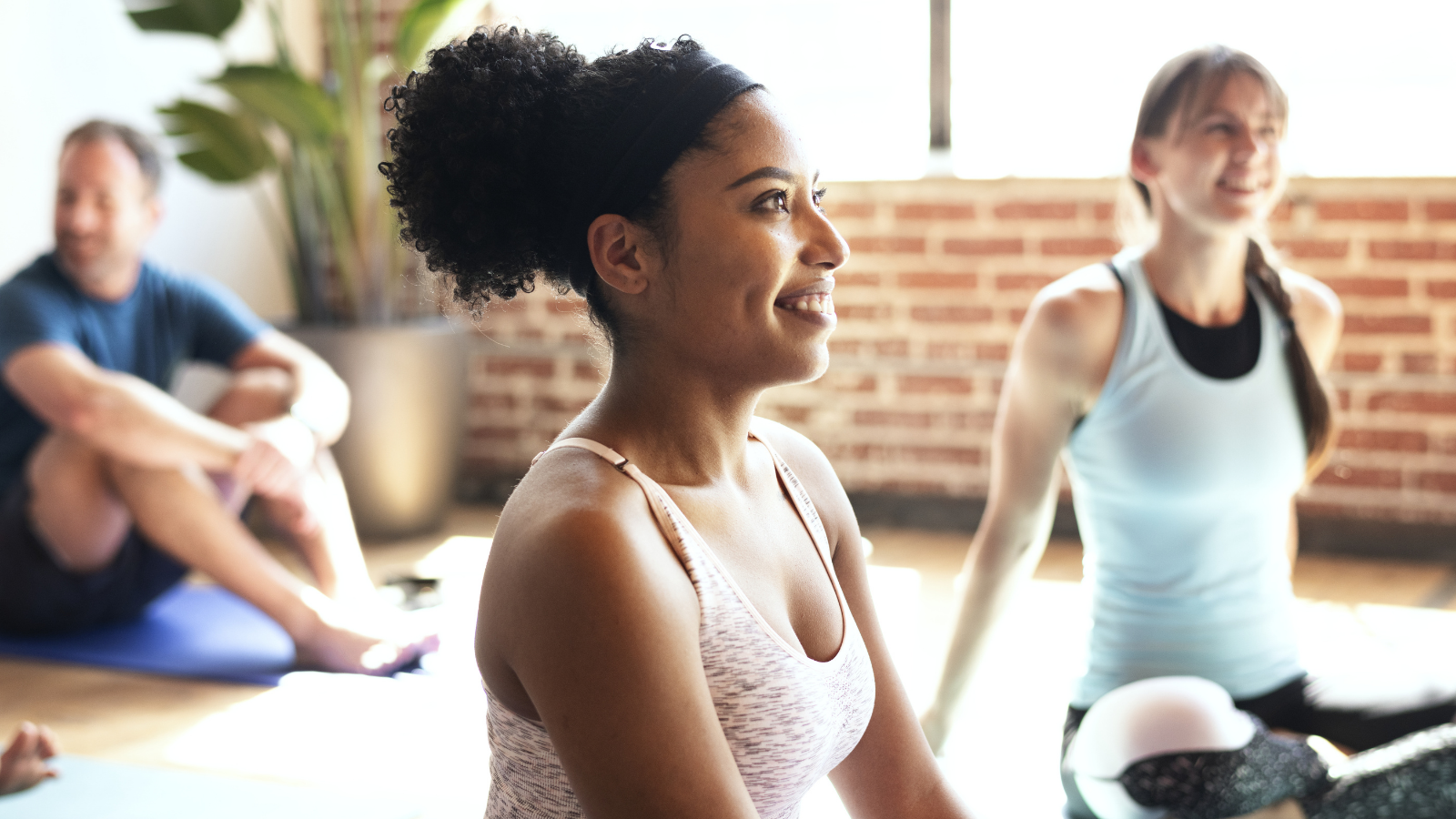 Yoga class to cultivate community and cooperation.