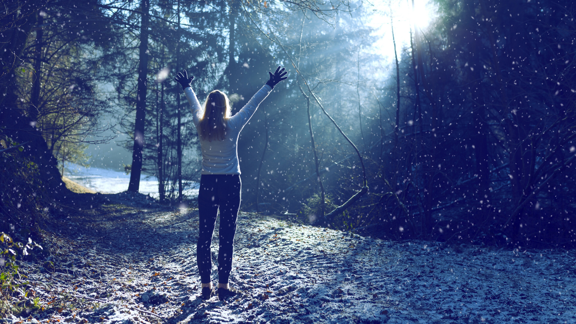 Woman in nature.