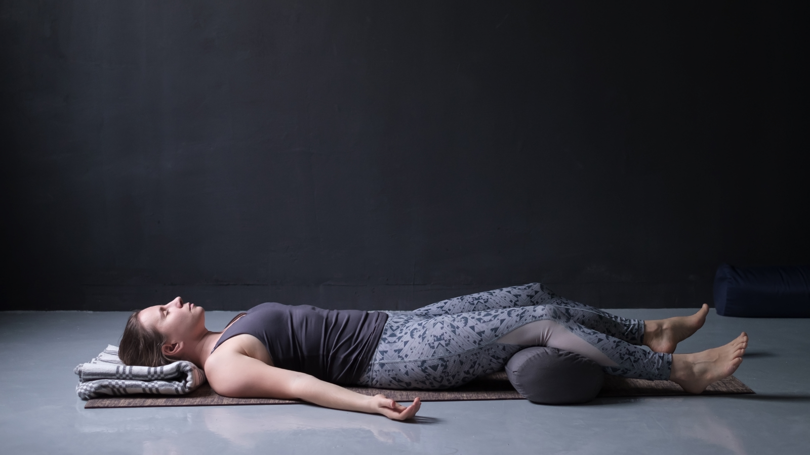 Asana is not performance, Savasana Pose for deep rest and inner awareness