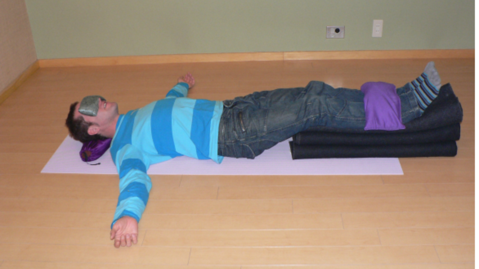 Supported Savasana or Salamba Savasana