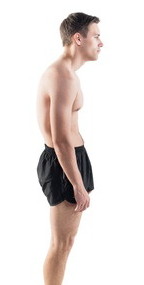 Kyphosis, rounded spine, lack of core strength, out of balance posture