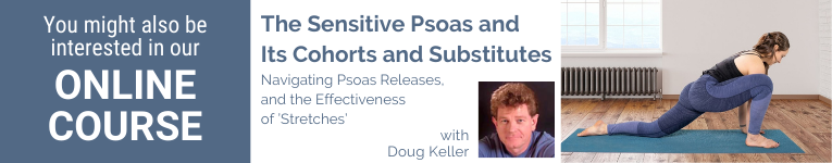 Doug Keller, Yoga Teacher, YogaUOnline Presenter, the psoas and yoga