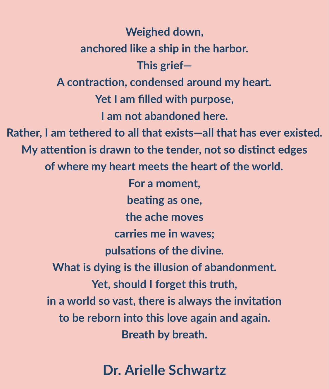 Poem by Dr. Arielle Schwartz