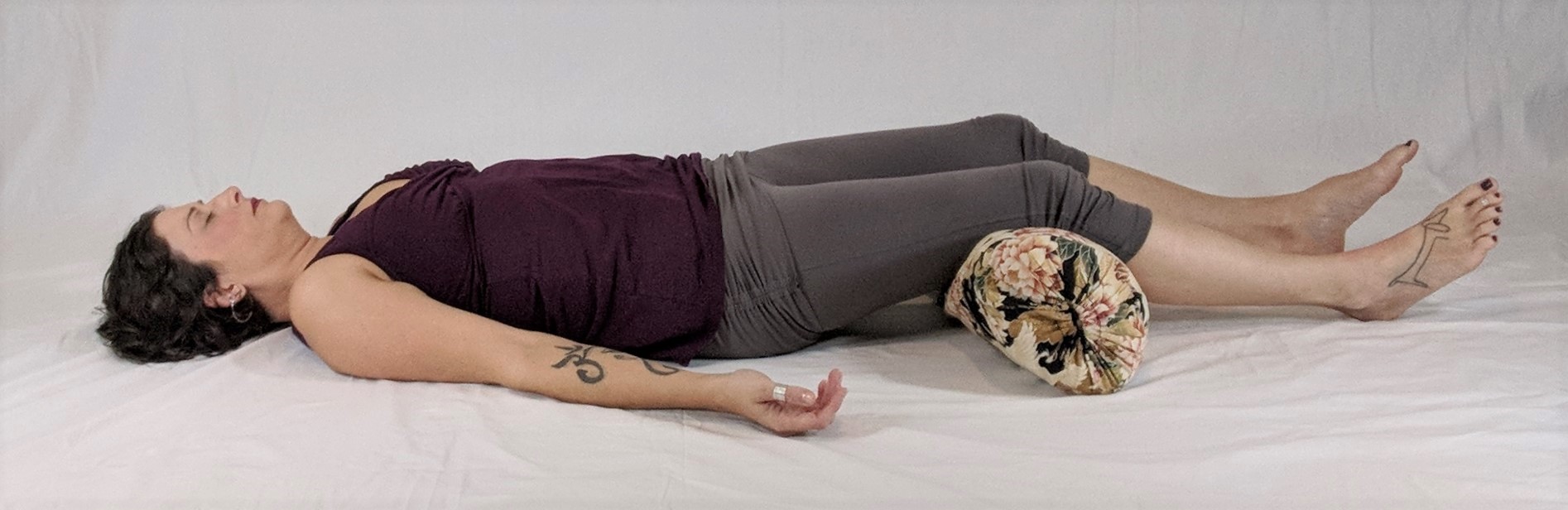 Relaxation Pose, Savasana, Resting Pose, Yoga for calming anxiety