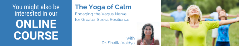 Dr. Shailla Vaidya, Stress and Resilience, the vagus nerve, YogaU presenter